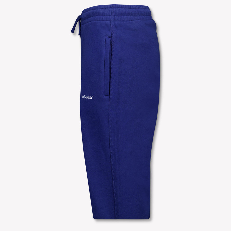 Off-White Kids Boys  Pants Blue