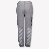 Off-White Kinder Jungen Hose Dunkelgrau