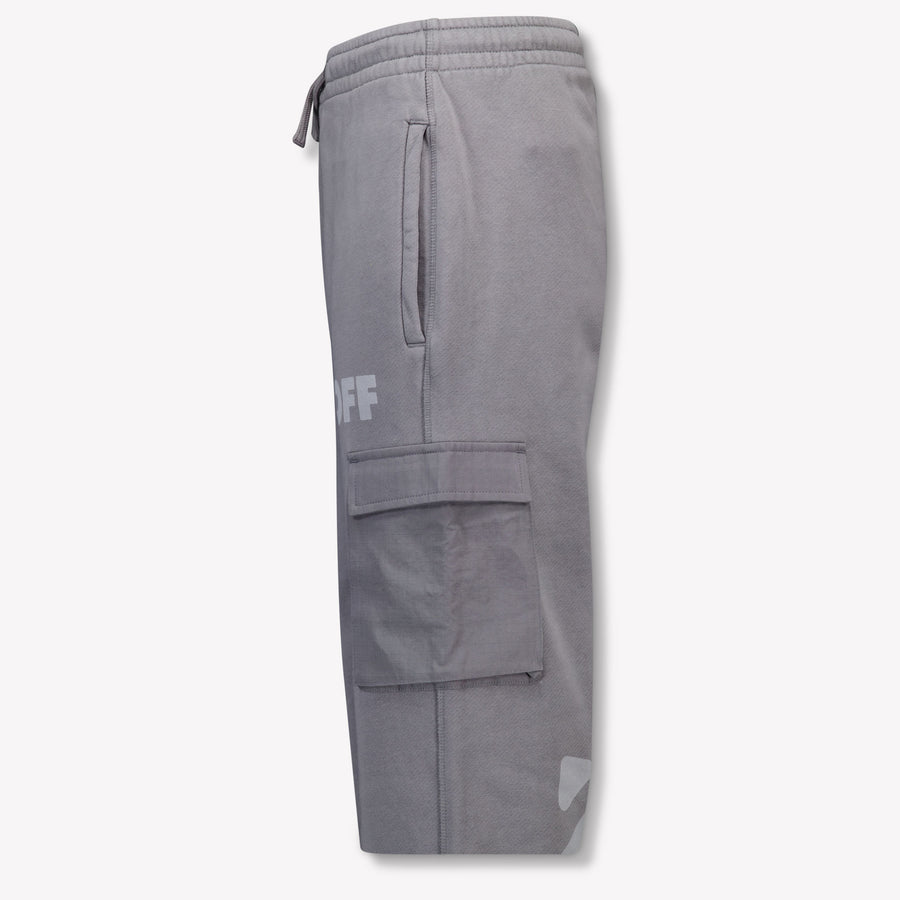 Off-White Kinder Jungen Hose Dunkelgrau