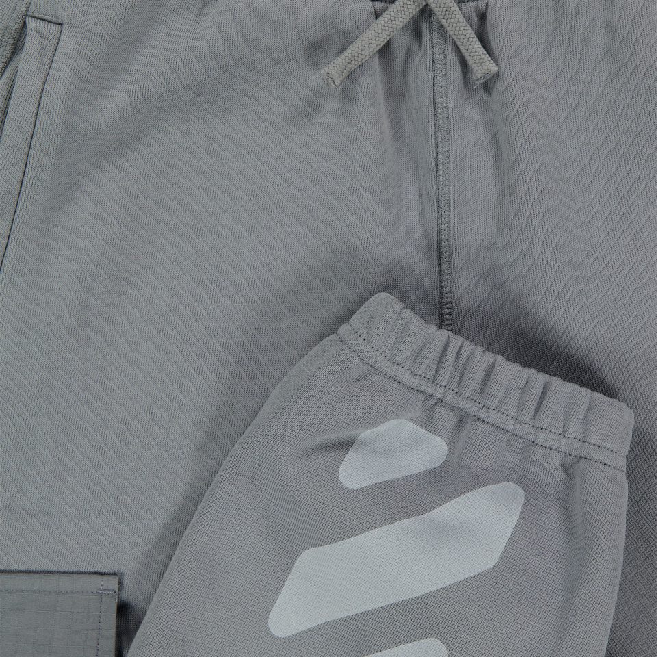 Off-White Kids Boys  Pants Dark Gray