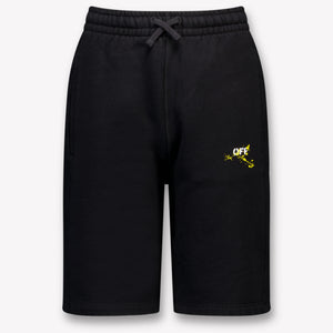 Off-White Kinder Jungen Shorts Schwarz