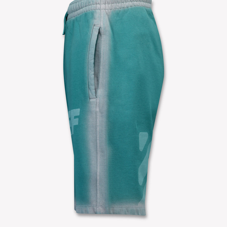 Off-White Kinder Jongens Shorts In Groen