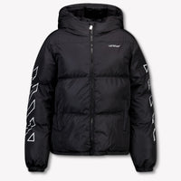 Off-White Enfant Garçons Veste d'hiver Noir
