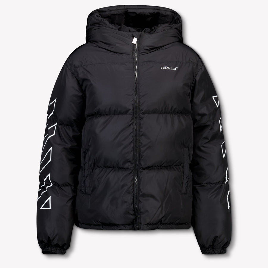 Off-White Enfant Garçons Veste d'hiver Noir