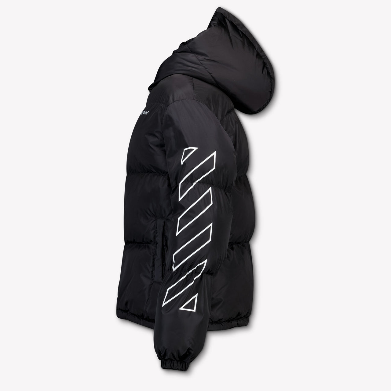 Off-White Enfant Garçons Veste d'hiver Noir