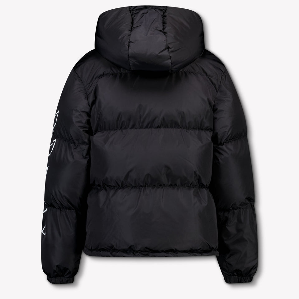 Off-White Niño Chicos Chaqueta de invierno Negro