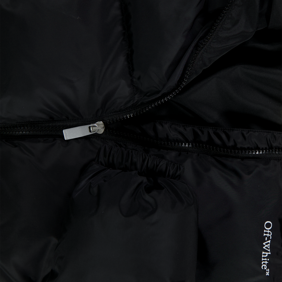 Off-White Enfant Garçons Veste d'hiver Noir