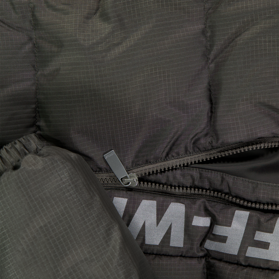 Off-White Niño Chicos Chaqueta de invierno Gris Oscuro