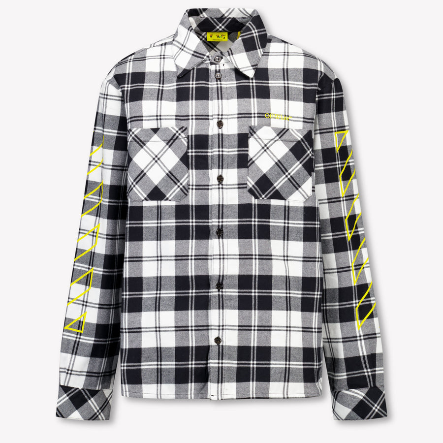 Off-White Kinder Jongens Blouse In Zwart