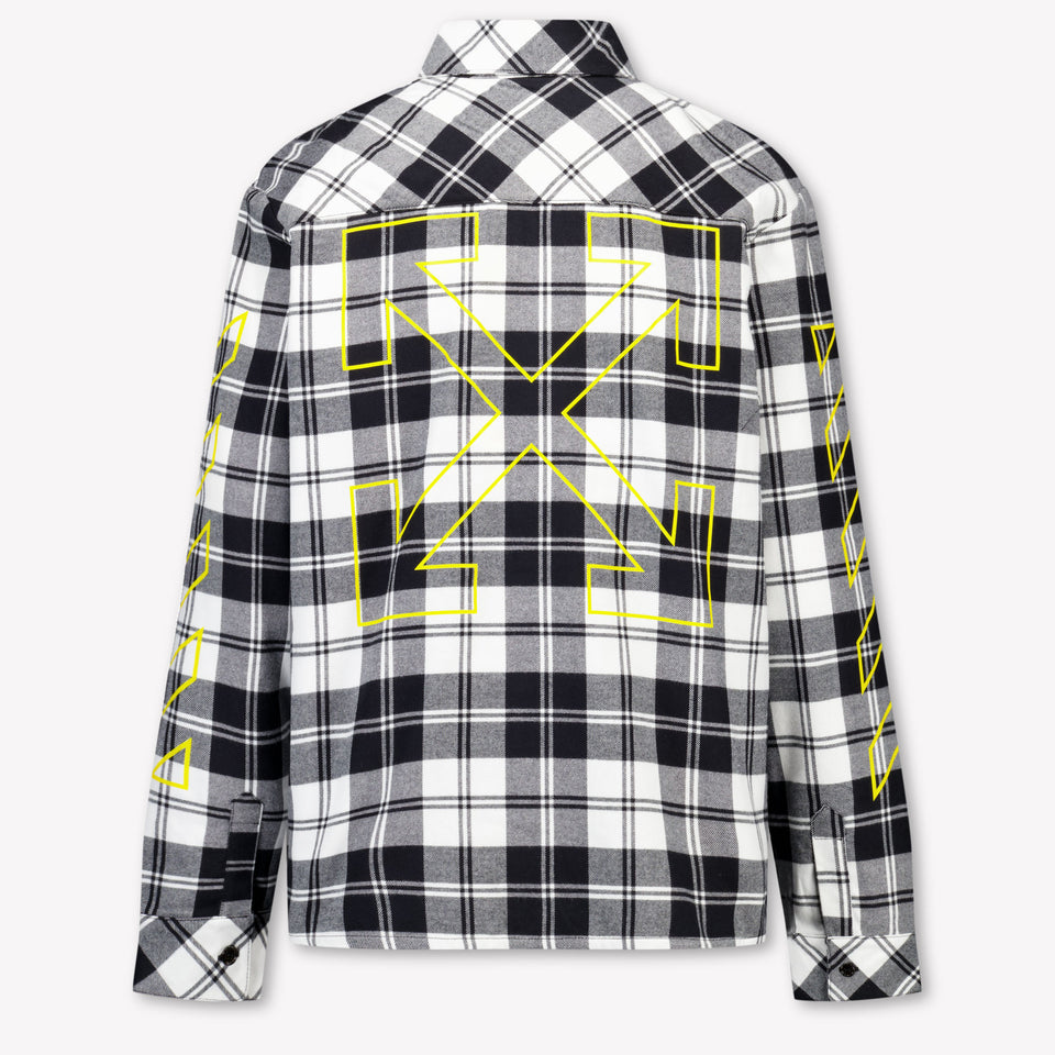 Off-White Enfant Garçons Chemisier Noir