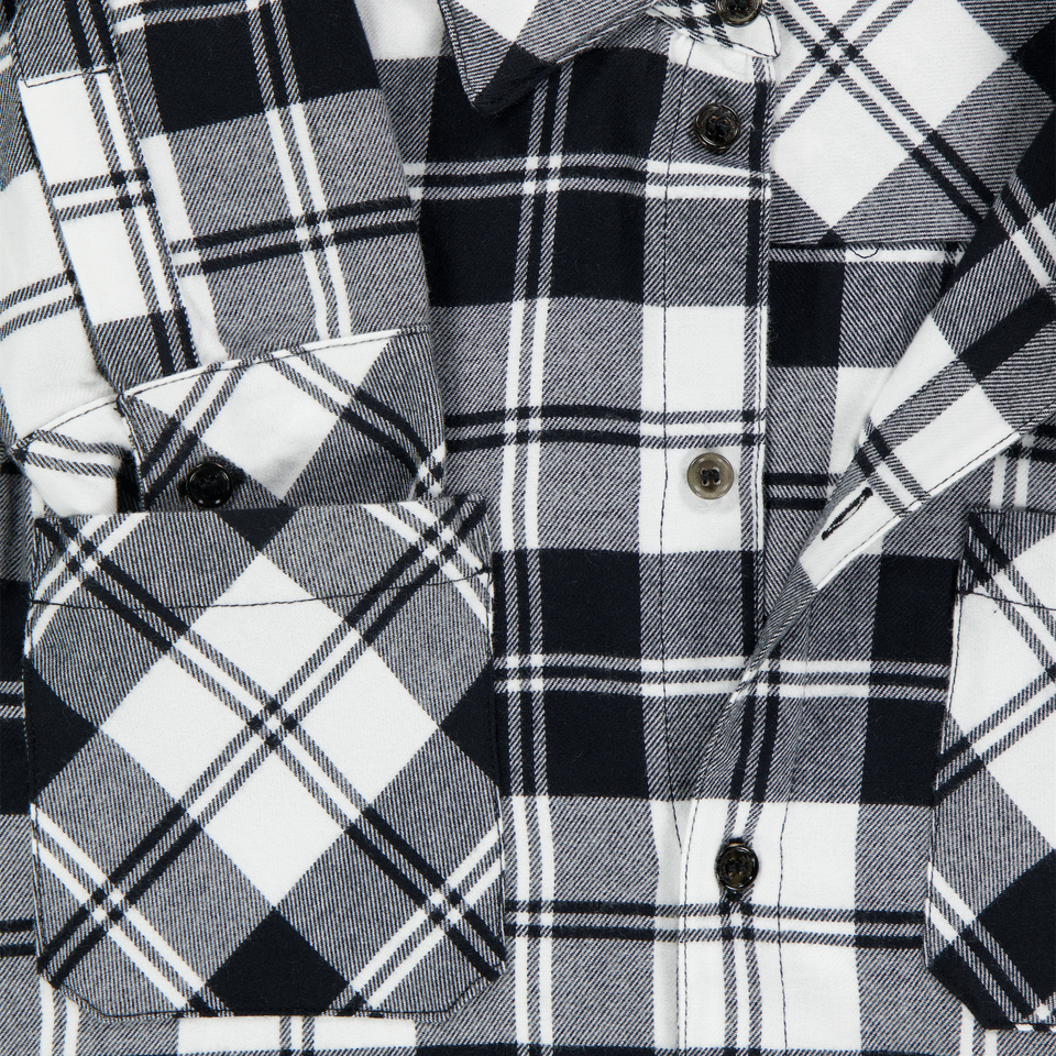 Off-White Enfant Garçons Chemisier Noir