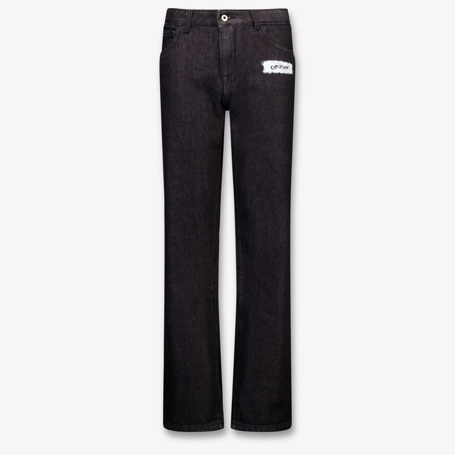 Off-White Enfant Garçons Jeans Noir