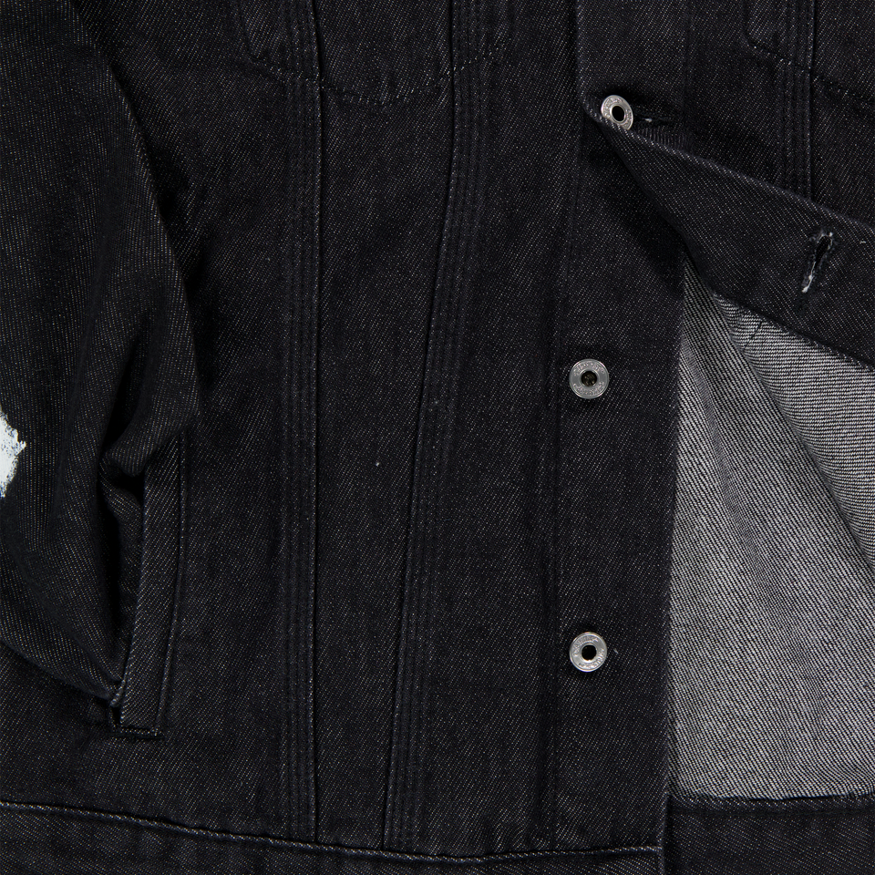 Off-White Kinder Jungen Jeans Schwarz