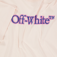 Off-White Enfant Filles T-shirt Rose Léger