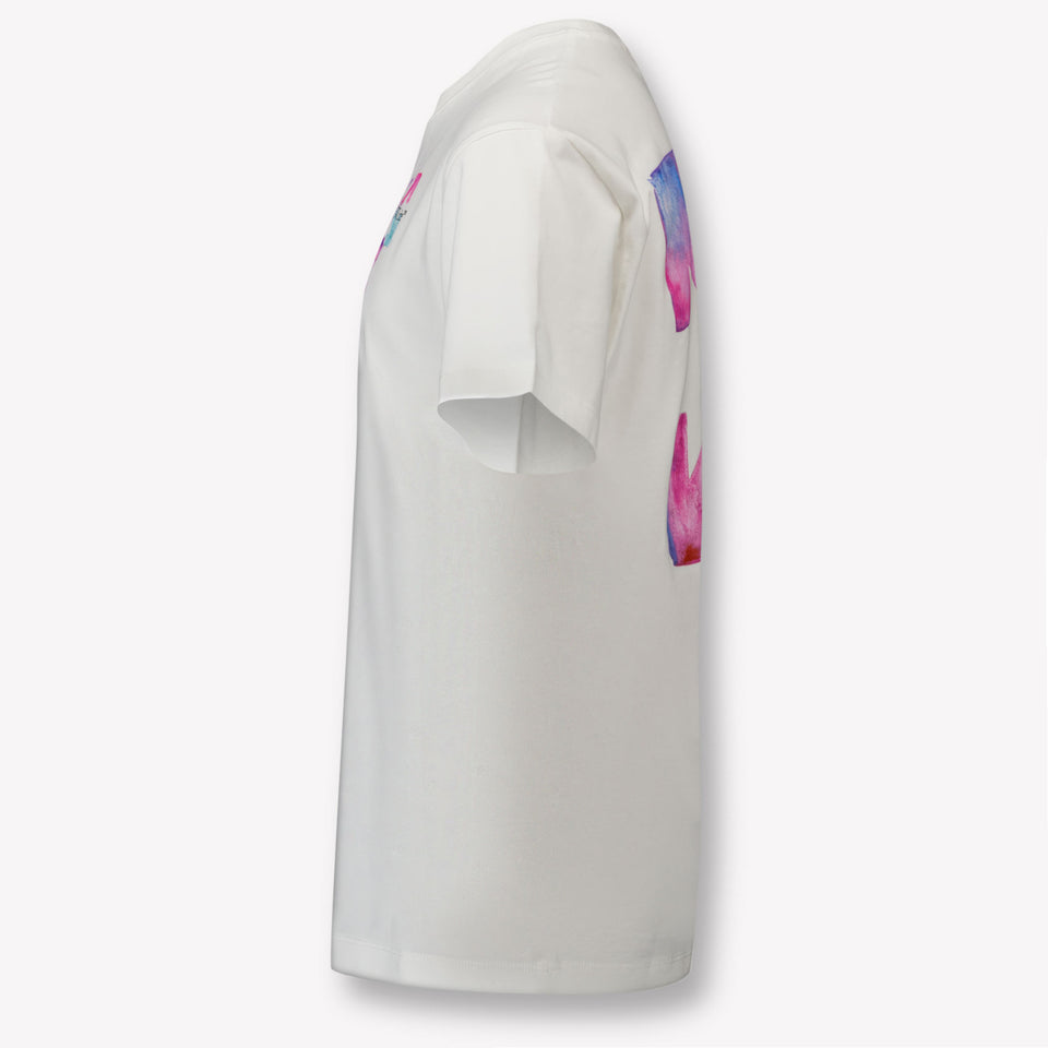 Off-White Ragazzo Ragazze Maglietta dentro Bianco