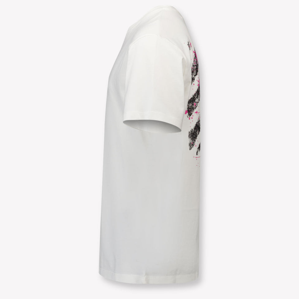 Off-White Ragazzo Ragazze Maglietta dentro Bianco