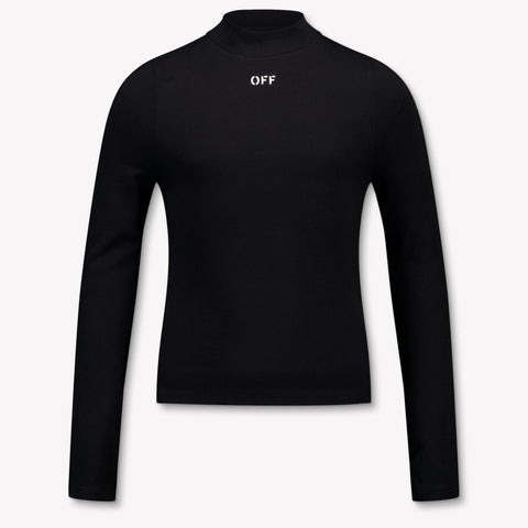 Off-White Kids Girls  T-Shirt Black