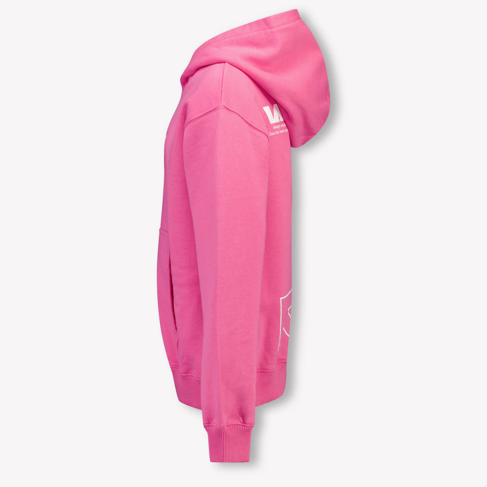 Off-White Kinder Meisjes Trui In Fuchsia