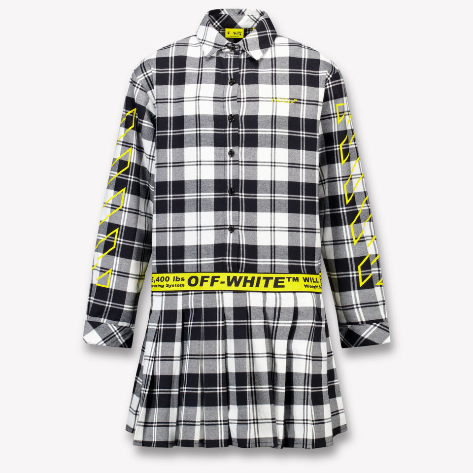 Off-White Kids Girls Dress Black