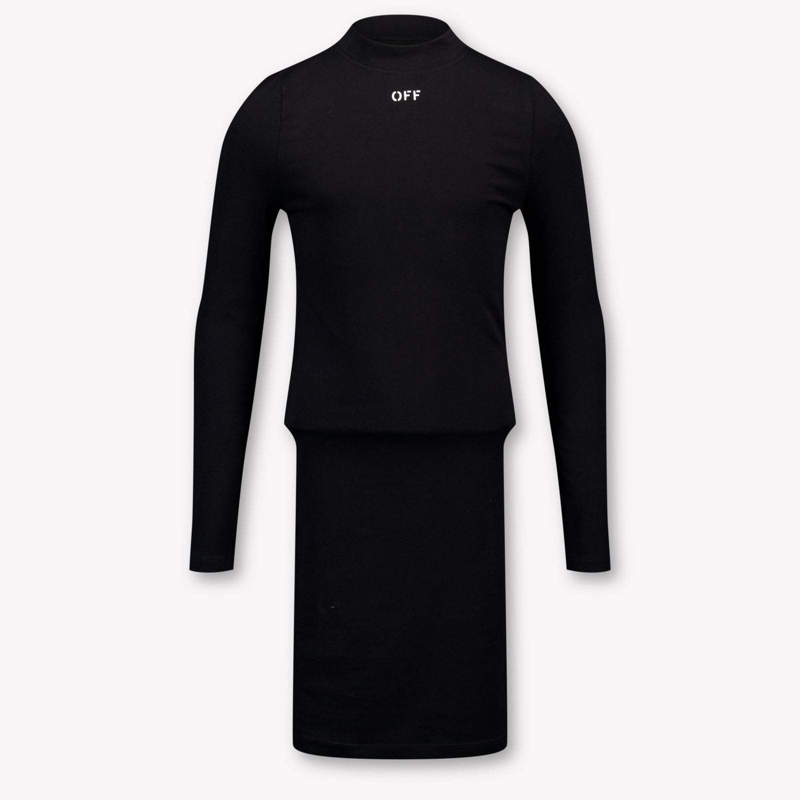 Off-White Kinder Mädchen Kleid Schwarz