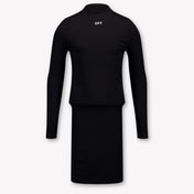 Off-White Kids Girls Dress Black