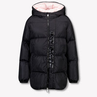 Off-White Kinder Mädchen Winterjacke Schwarz
