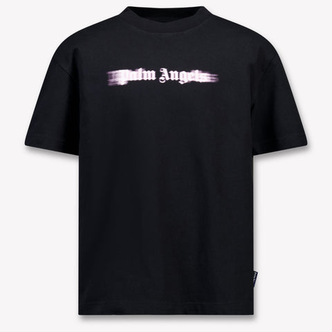 Palm Angels Kinder Mädchen T-Shirt Schwarz
