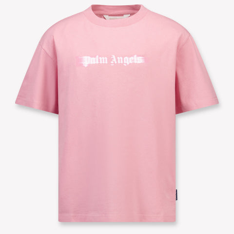 Palm Angels Kinder Mädchen T-Shirt Altrosa