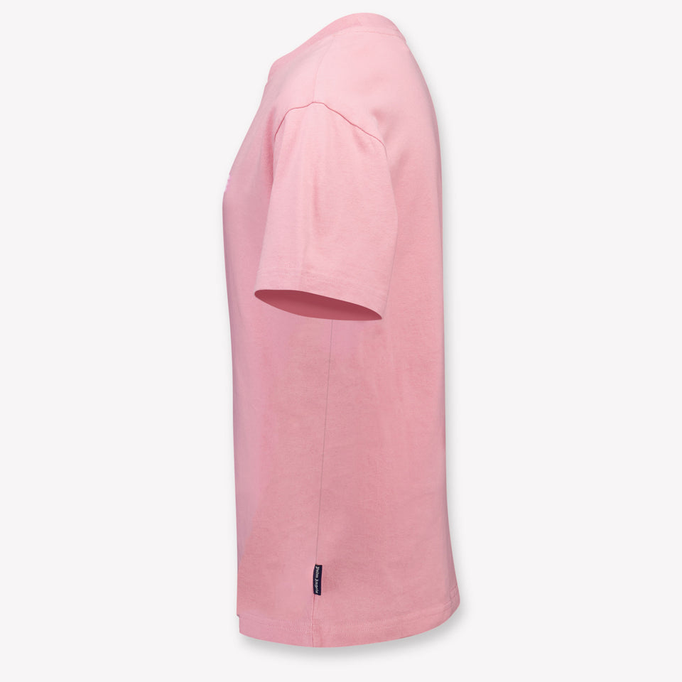 Palm Angels Kinder Meisjes T-Shirt In Oud Roze