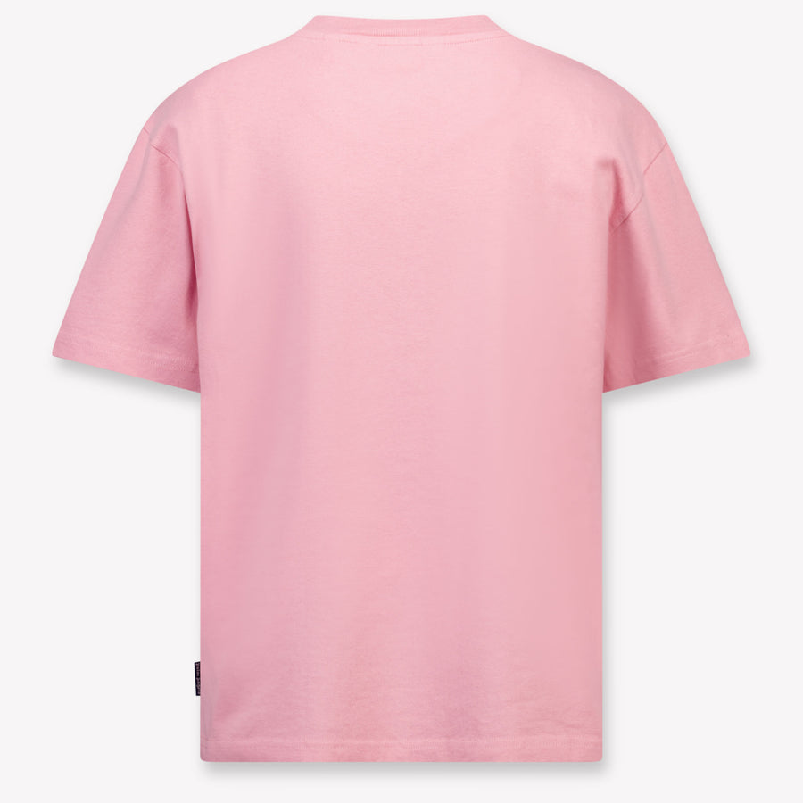 Palm Angels Enfant Filles T-shirt dans l'ancien Rose