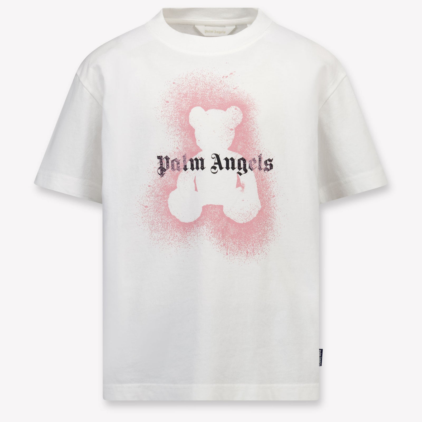 Palm Angels Kinder Mädchen T-Shirt Grauweiß