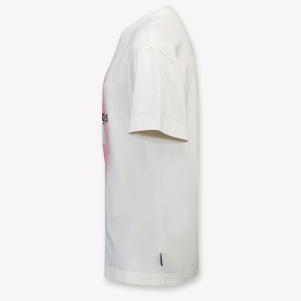 Palm Angels Enfant Filles T-shirt en blanc
