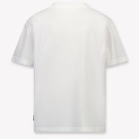 Palm Angels Kinder Mädchen T-Shirt Grauweiß
