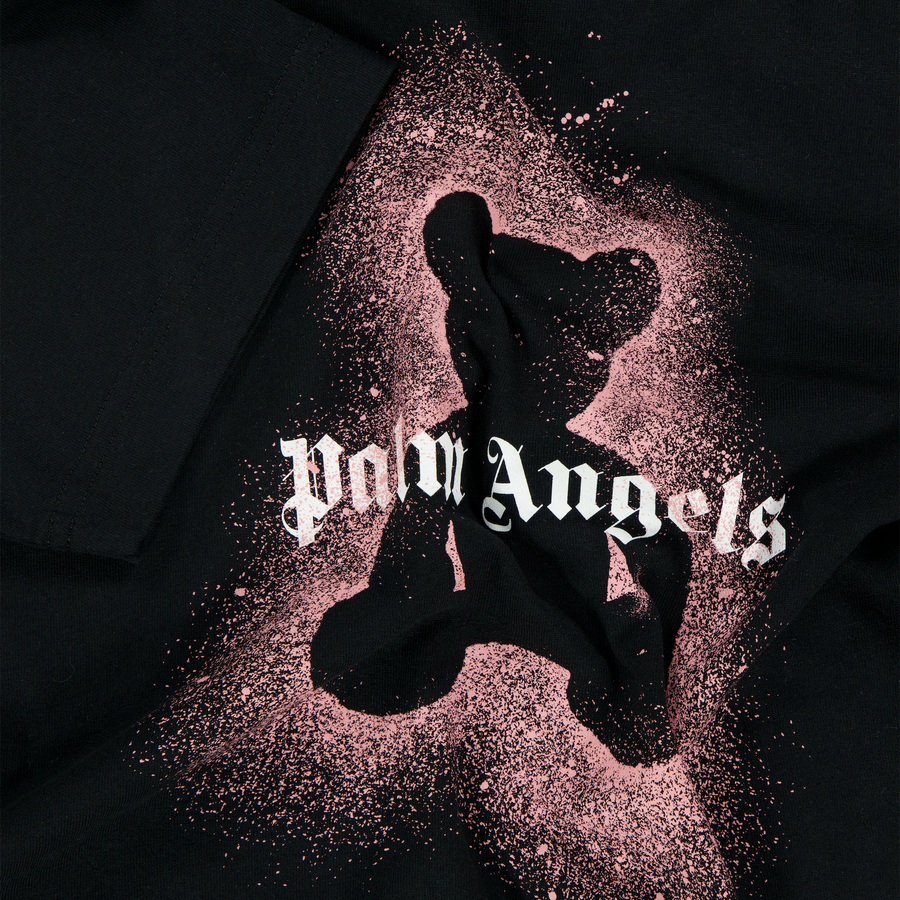 Palm Angels Kinder Mädchen T-Shirt Schwarz