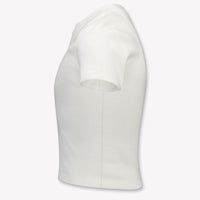 Palm Angels Enfant Filles T-shirt en blanc