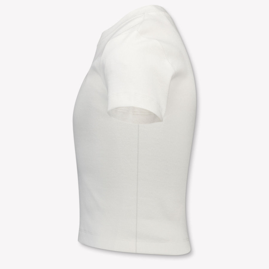 Palm Angels Enfant Filles T-shirt en blanc