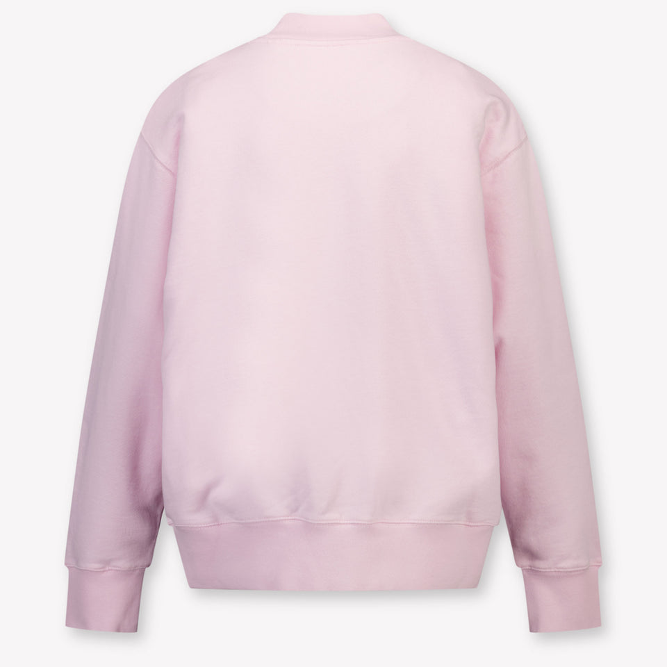 Palm Angels Ragazzo Ragazze Maglione in Rosa Chiaro