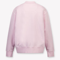 Palm Angels Enfant Filles Pull Rose Léger