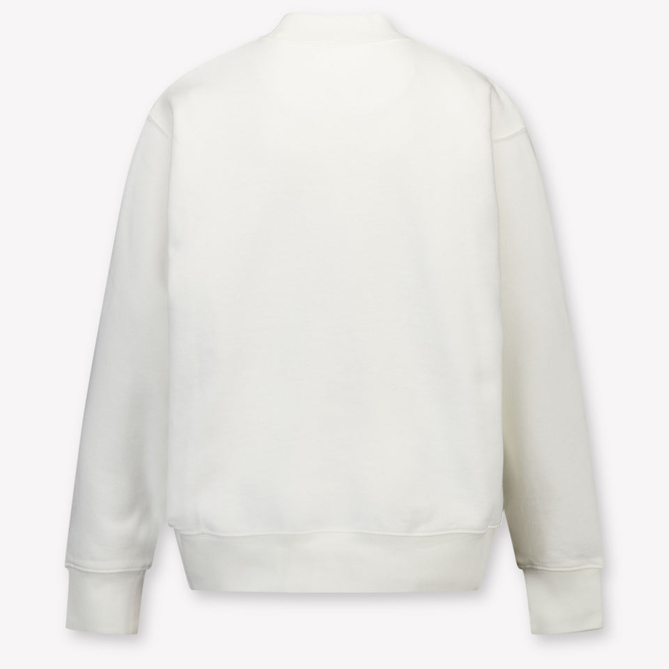 Palm Angels Kids Girls Sweater Offwhite