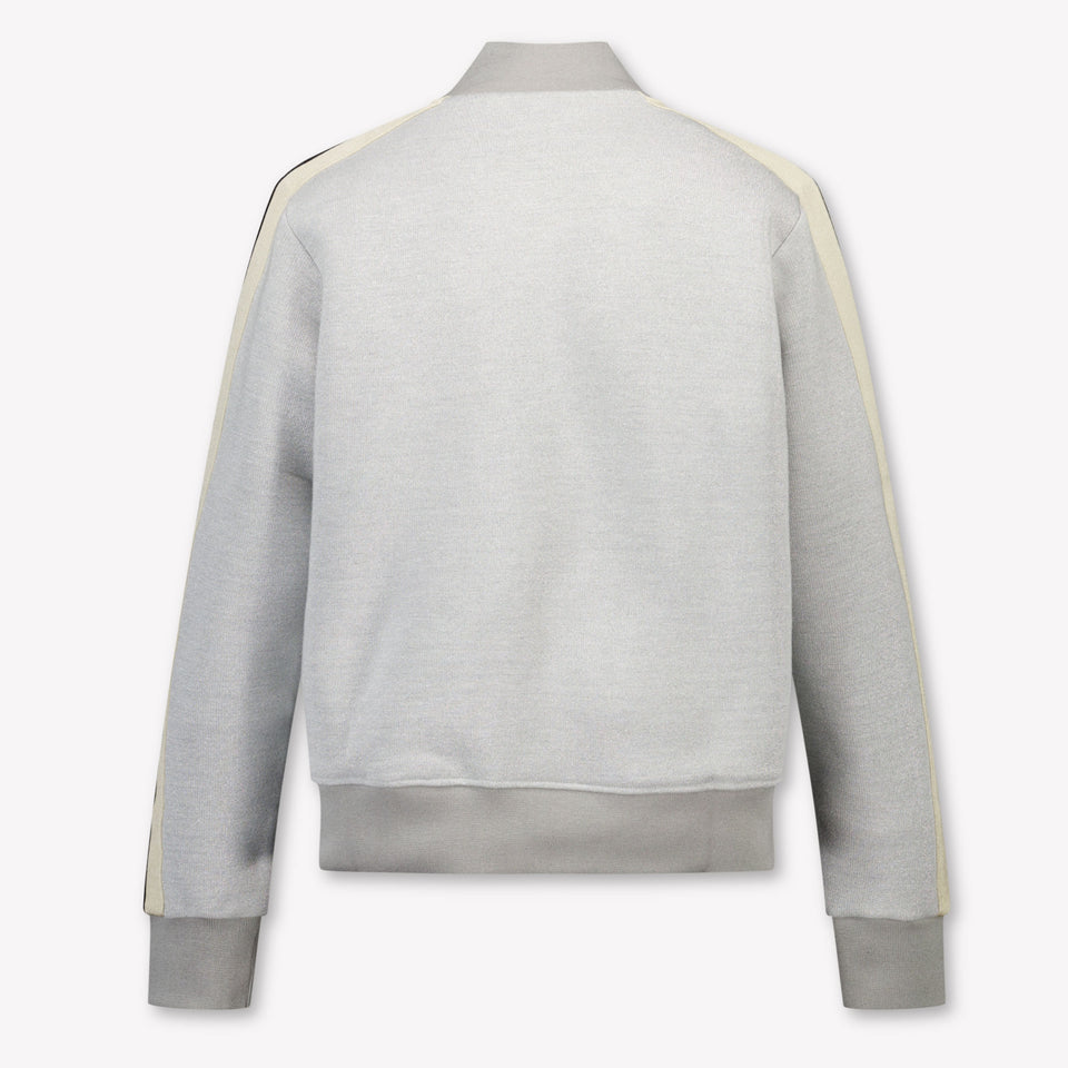 Palm Angels Kinder Mädchen Weste Silber