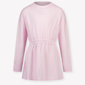 Palm Angels Enfant Filles Robe Rose Léger