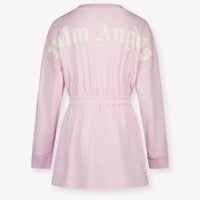 Palm Angels Enfant Filles Robe Rose Léger