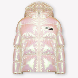 Palm Angels Enfant Filles Veste d'hiver Rose Léger