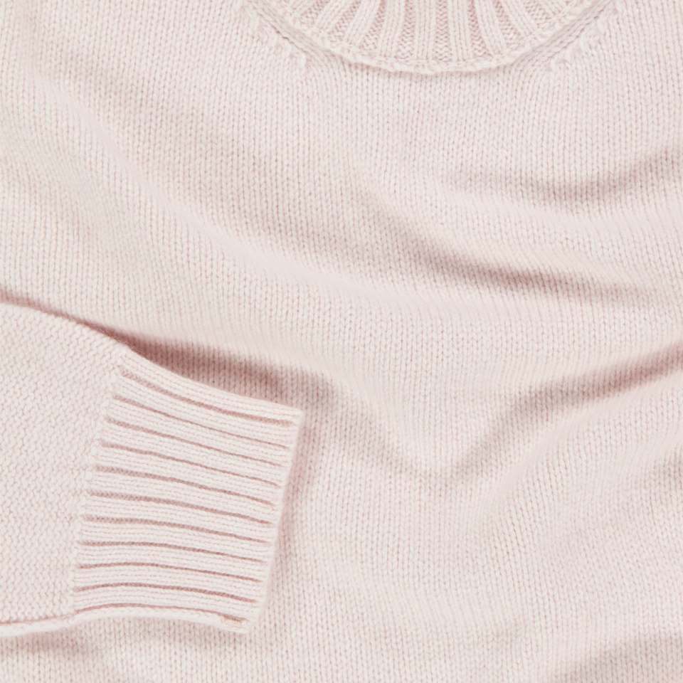 Palm Angels Ragazzo Ragazze Maglione in Rosa Chiaro