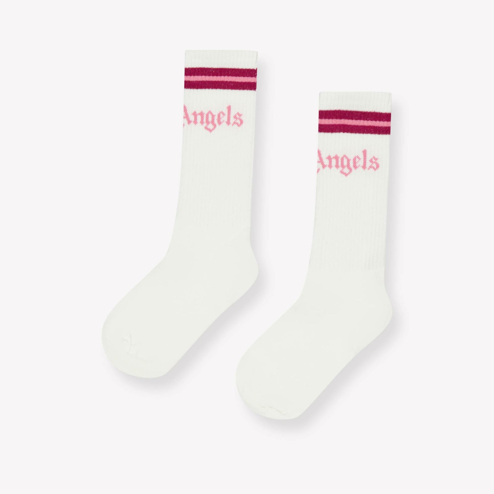 Palm Angels Enfant Filles Chaussettes en blanc