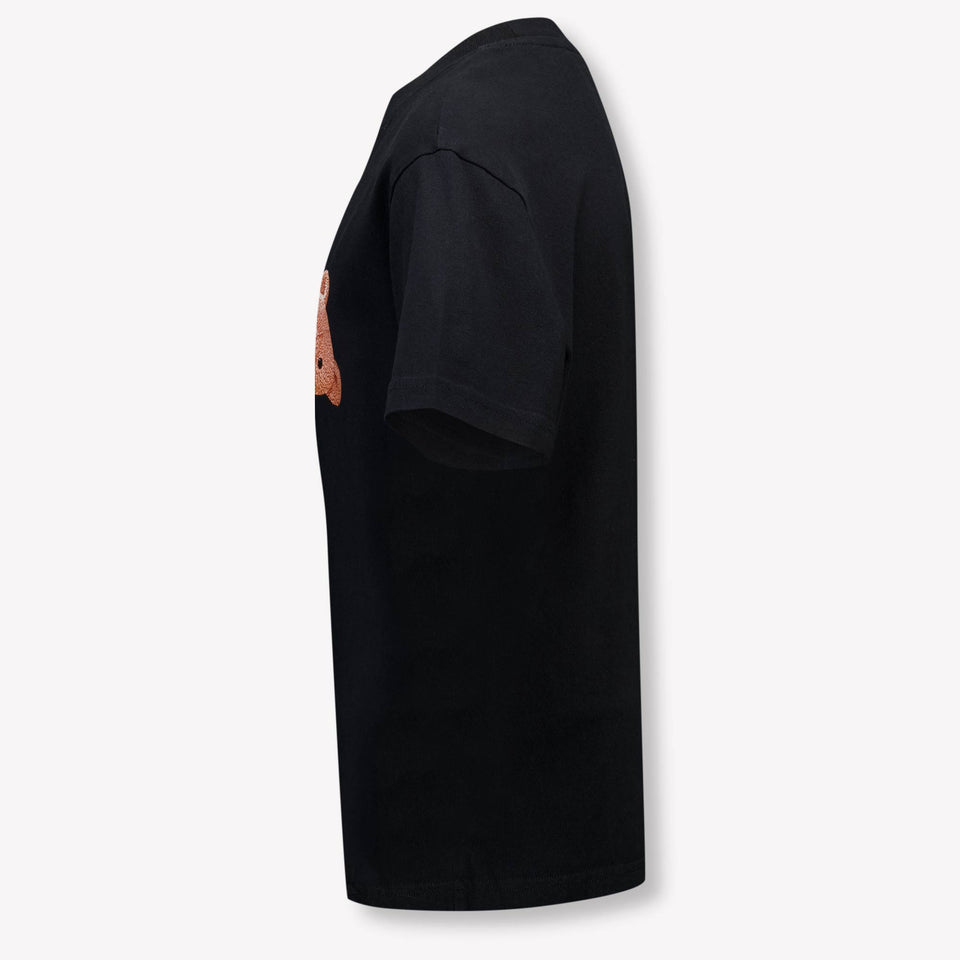 Palm Angels Kids Boys  T-Shirt Black