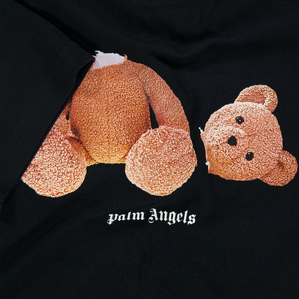 Palm Angels Kids Boys  T-Shirt Black