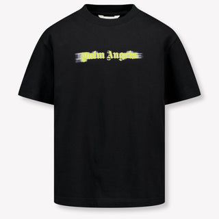 Palm Angels Niño Chicos Camiseta en Negro