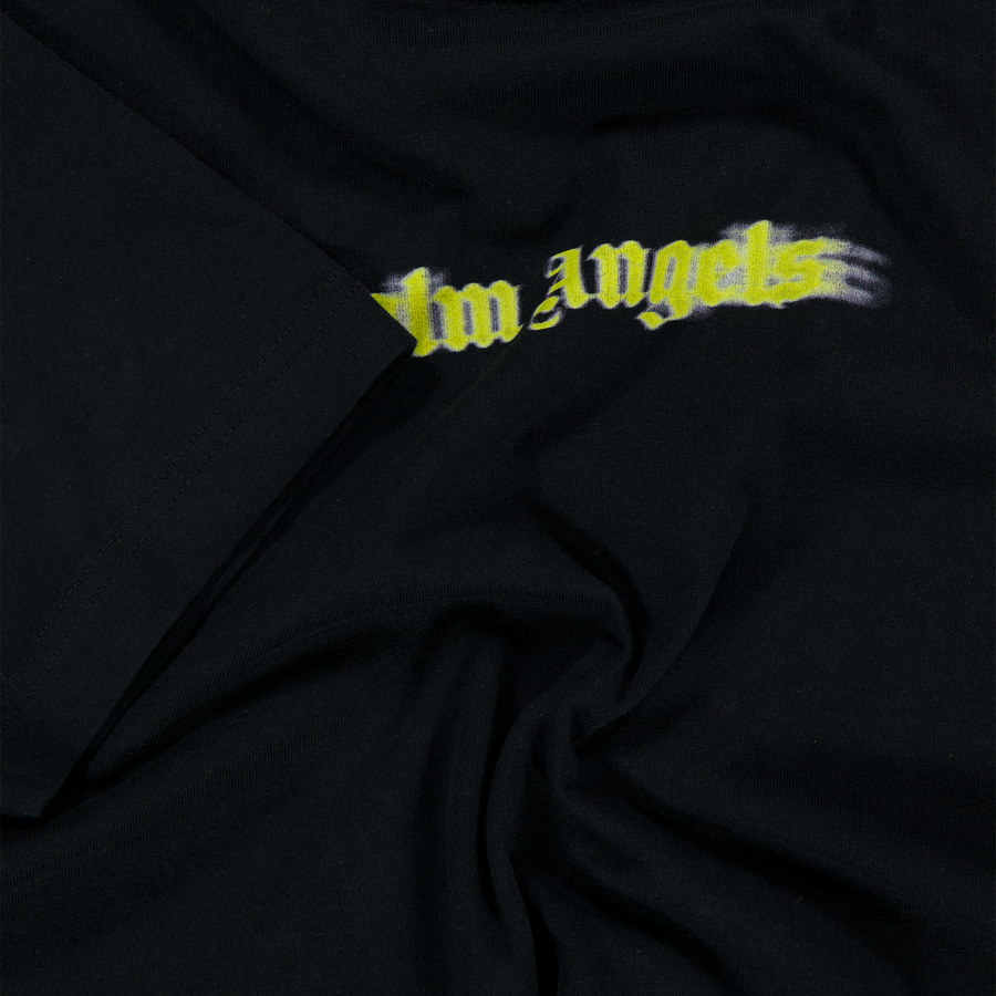 Palm Angels Kinder Jongens T-Shirt In Zwart