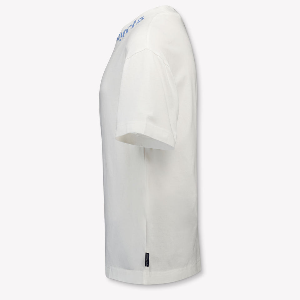 Palm Angels Enfant Garçons T-shirt en blanc